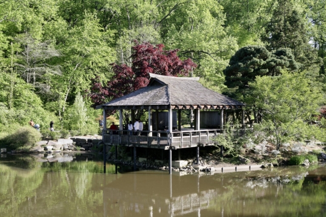 Brookside Gardens Pagoda 3/4 view